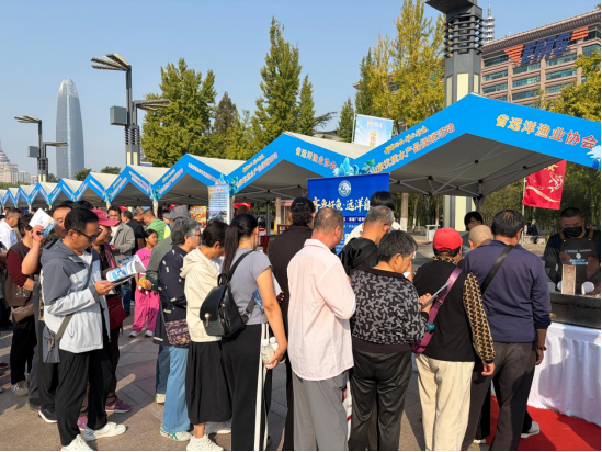 远洋水产品进社区泉城广场专场宣传推介活动成功举办